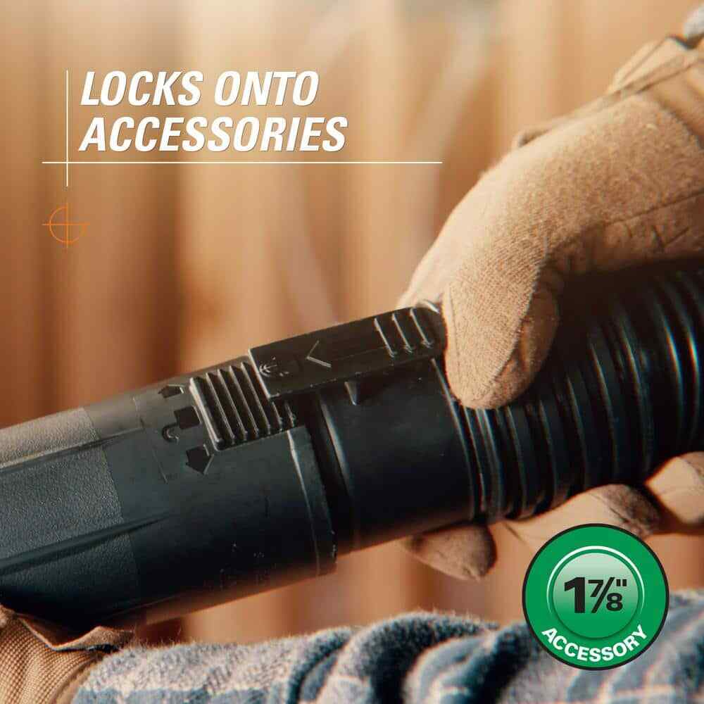 RIDGID 1-7/8 in. x 10 ft. Locking Professional Vacuum Hose Kit Accessory