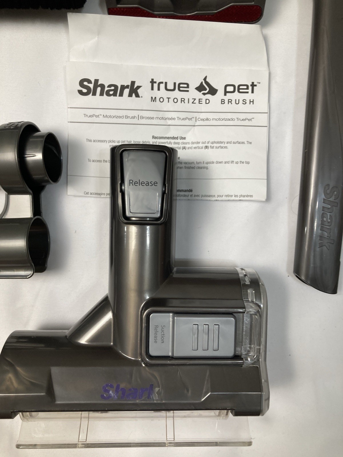 Shark Rocket Vacuum Attachments Lot Upholstery Car Detail Wall Mount True Pet