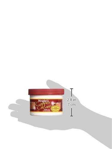 Wright’s Copper and Brass Cream Cleaner – 8 Ounce – Gently Cleans and Removes…