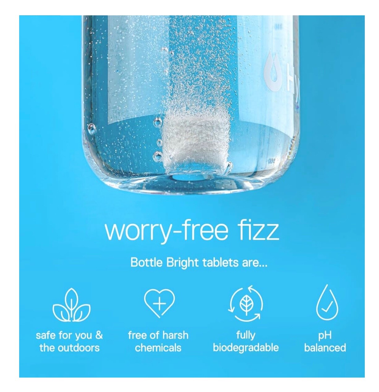 Bottle Bright – Clean Stainless Steel, Thermos, Tumbler, Insulated and Reusable