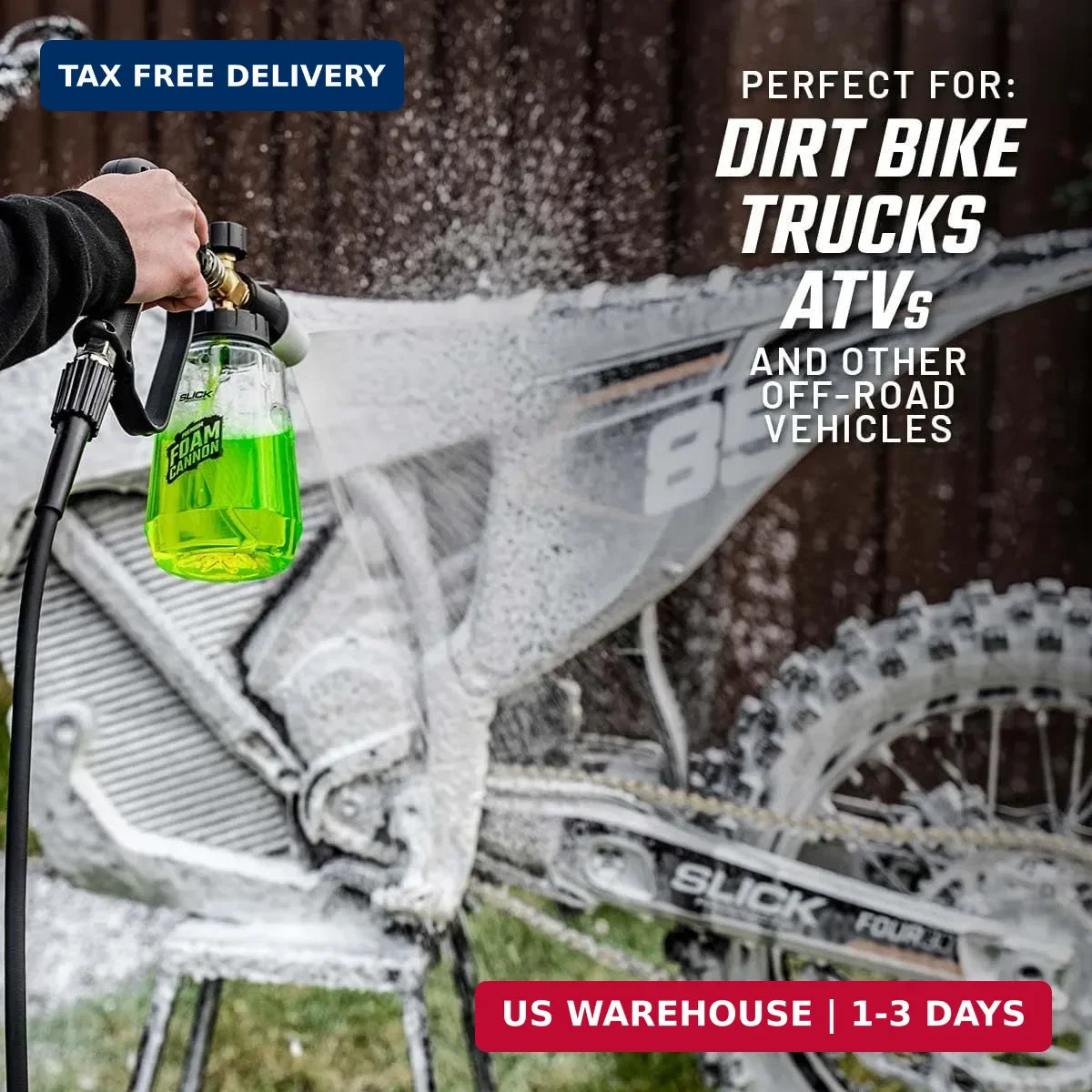 Total Off-Road Wash Super Concentrate – Thick Foaming Car Wash Soap with Hybrid-