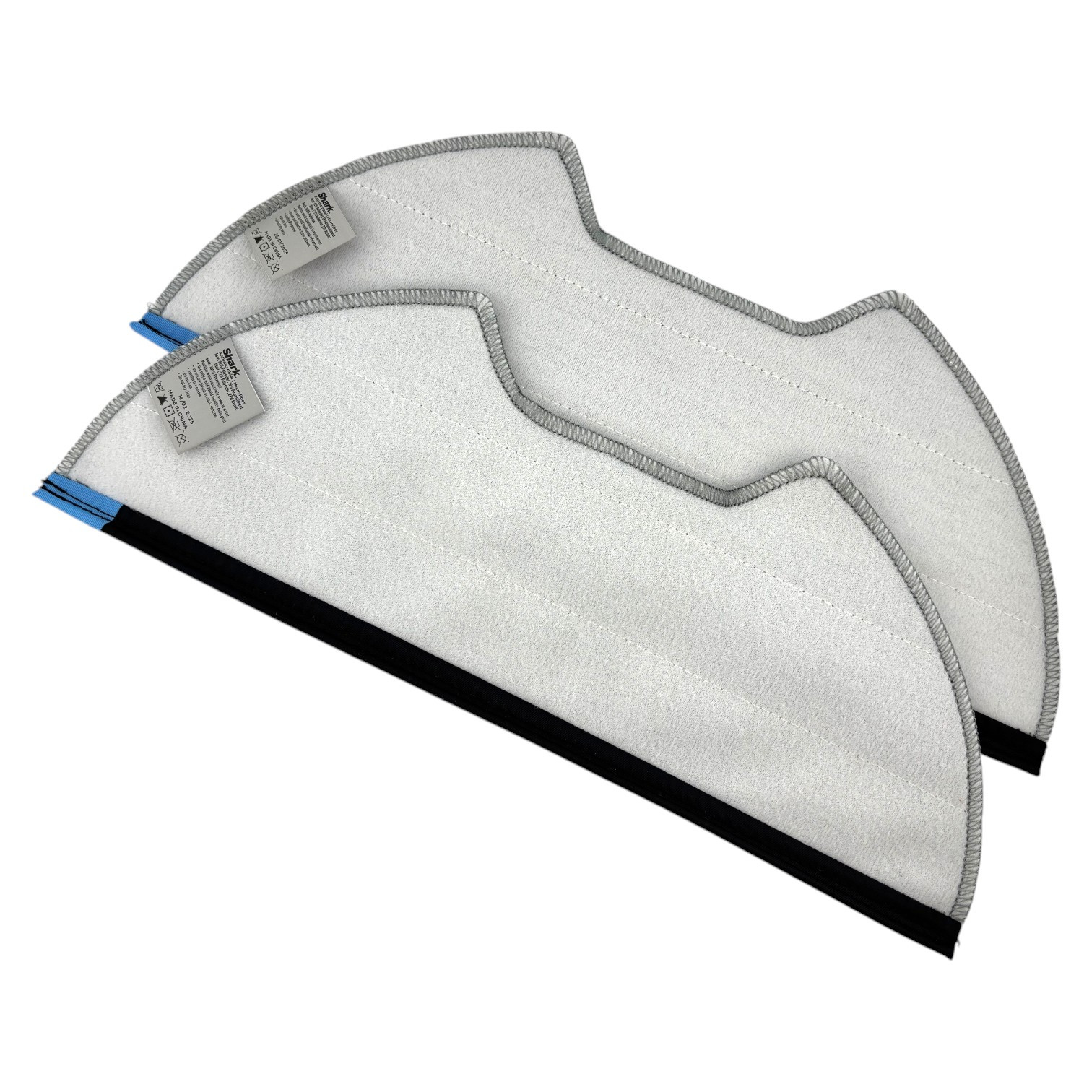 2x OEM Shark Antimicrobial Mop Pads for RV2400WD, RV2402WD, UR2450WD, UR2410WD