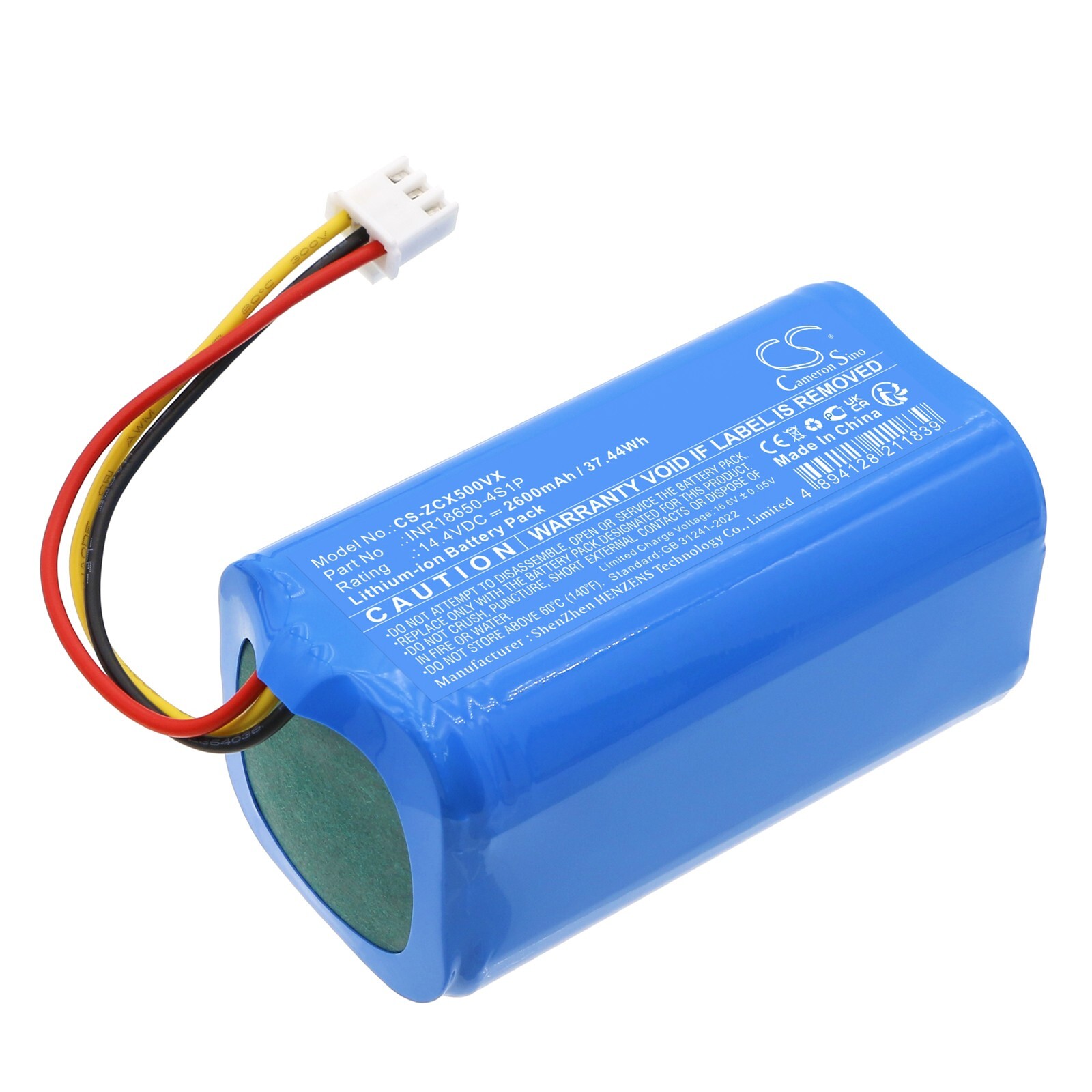 BATTERIE 2600mAh Type INR18650-4S1P For DI4 Gyro Laser 2500