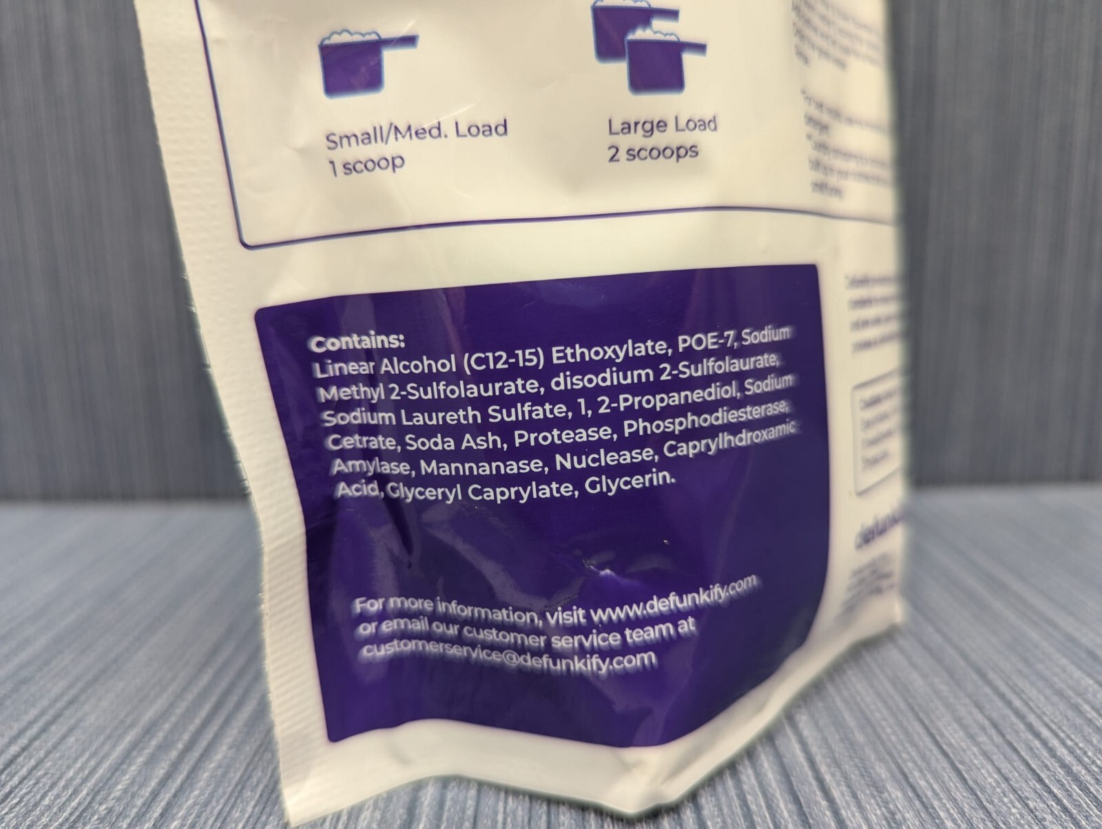 Defunkify Non-Toxic Laundry Booster Free & Clear 25.4 oz 48 Loads