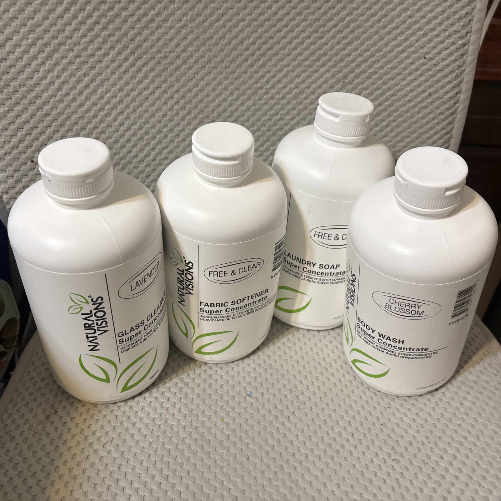 4 NATURAL VISIONS Concentrated 1 Liter Cotton Blossom SEALED