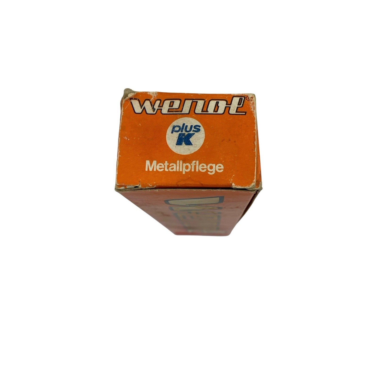 Wenol Plus K Metallpfege Metal Polish 3.5 oz Vintage Formula Germany Box Wear