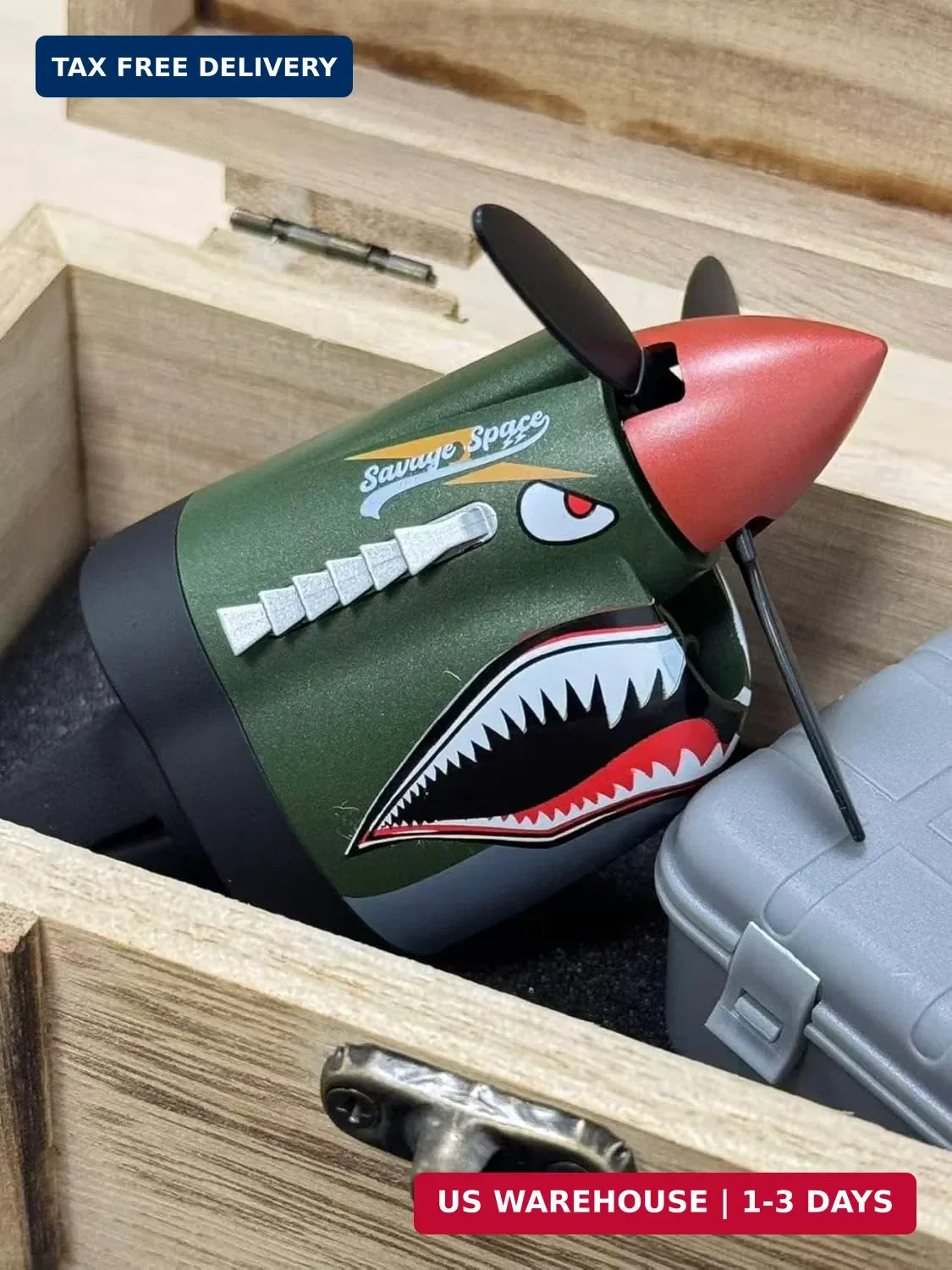 P-40 Warhawk Car Air Freshener Vent Clip Mens Car Interior Accessory