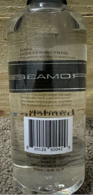 Aroma360 Chandelier™ Fragrance Oil Sealed 500mL / Baccarat® Rouge 540 Scent -NEW