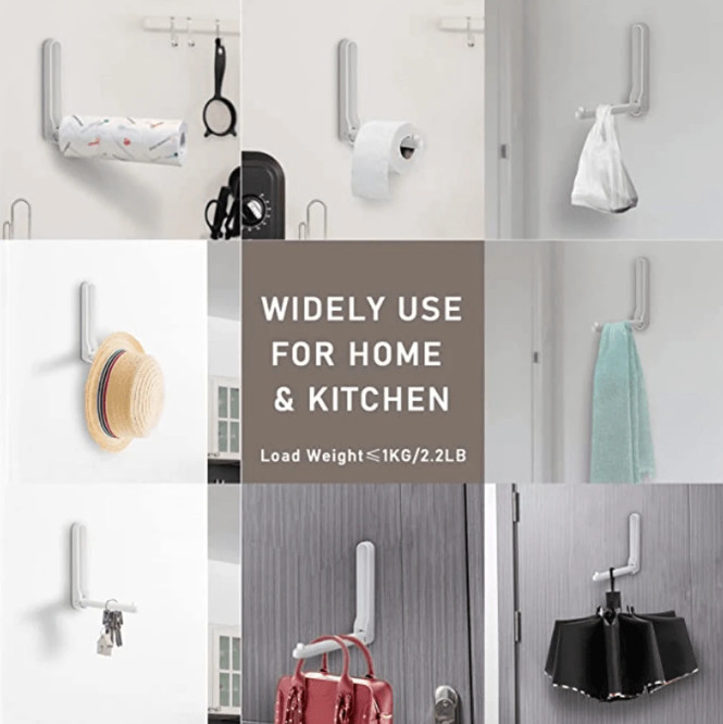 1 pc Foldable Hanger Space Saver Hook Closet Organizer Rack