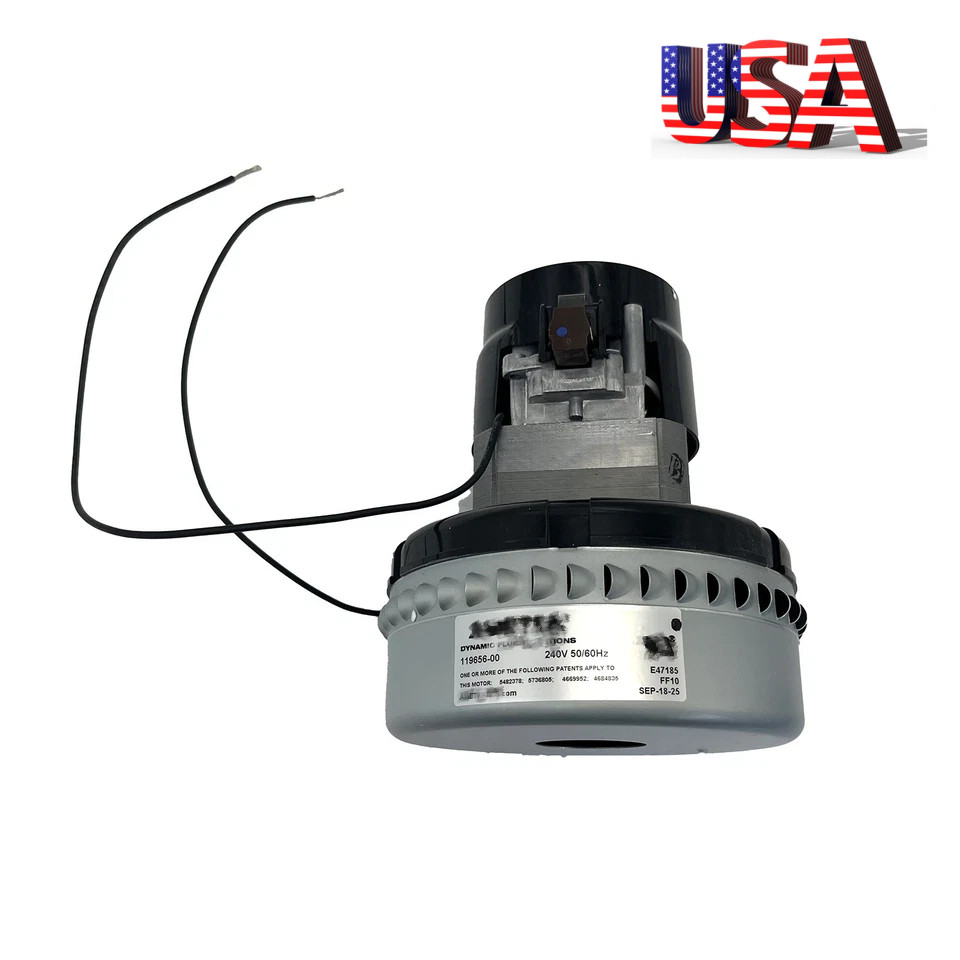 NEW Refer No:119656-00 For Ametek Vacuum Cleaner Motor 240 Volts US Stock