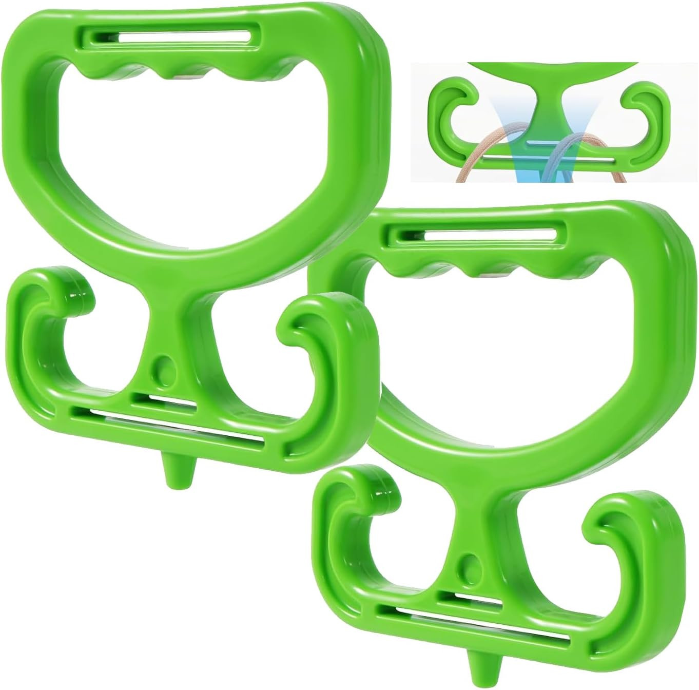 2 Pack Grocery Bag Carrier Handle, Holds 100Lbs, Heavy Duty Carry Handle, Comfor