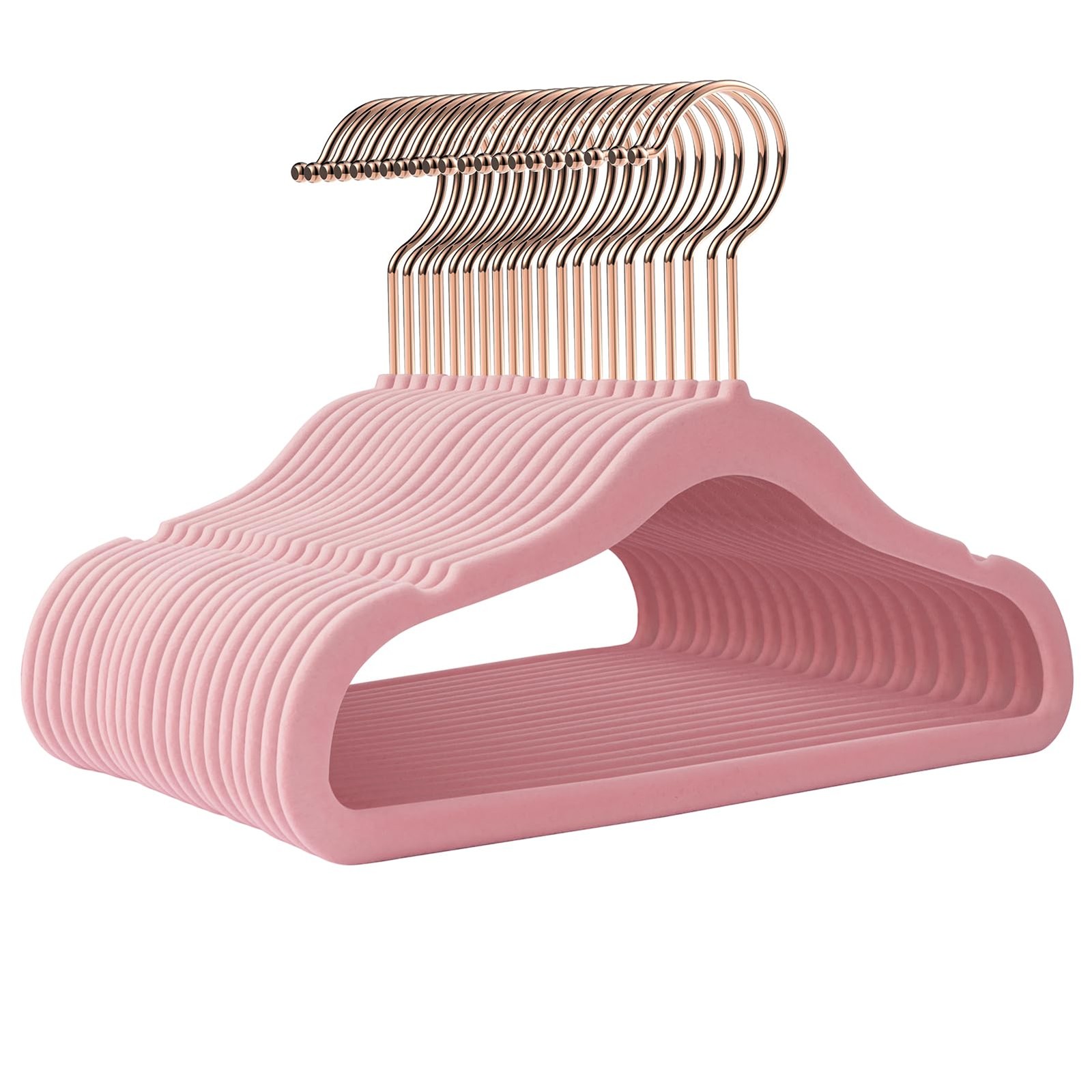 Ulimart Baby Hangers Velvet 50 Pack-11.4 Inch,Baby Clothes Hangers Non Slip