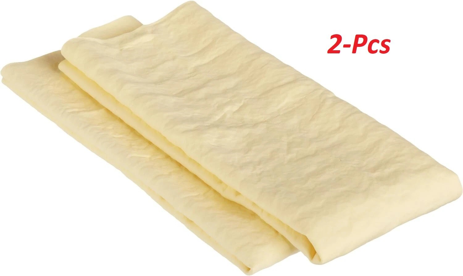 2-PC AUTO CAR ABSORBENT Drying Synthetic Chamois Towel Cleaning Cloth, 26″ x 17″