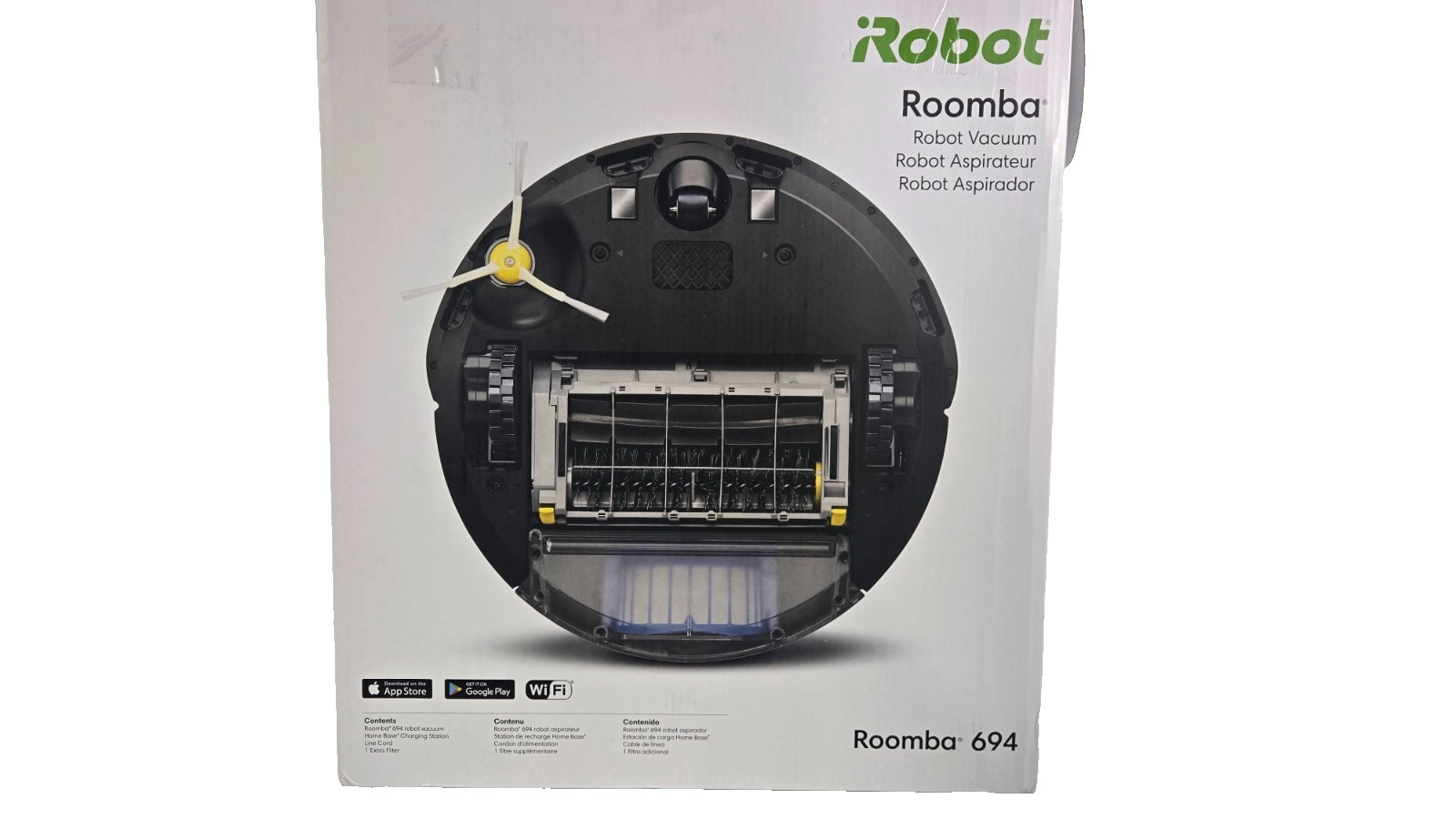 iRobot Roomba 694 Wi-Fi Connected Robot Vacuum (R694020)