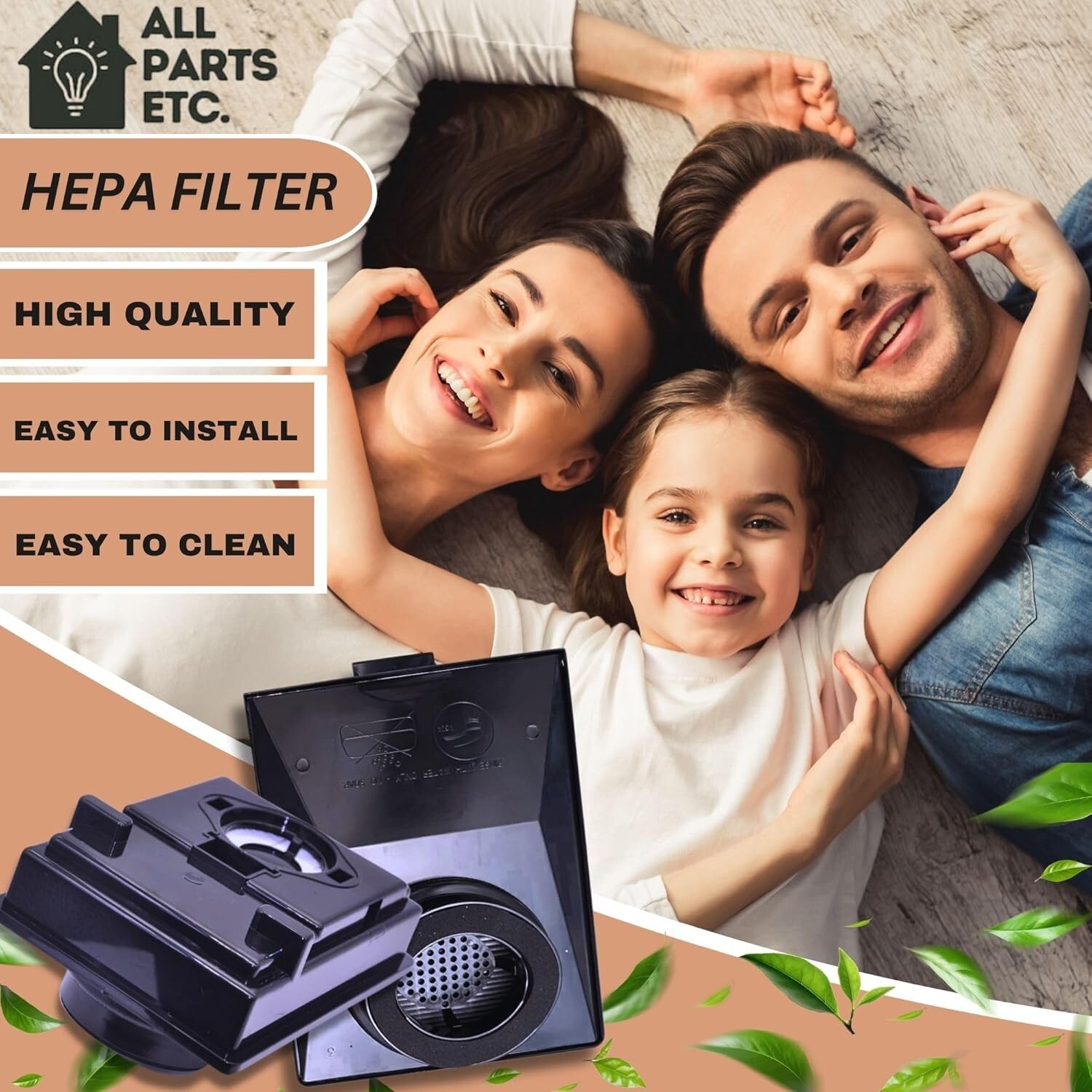 Hepa Filter for Rainbow Vacuum Replaces E2 R12179