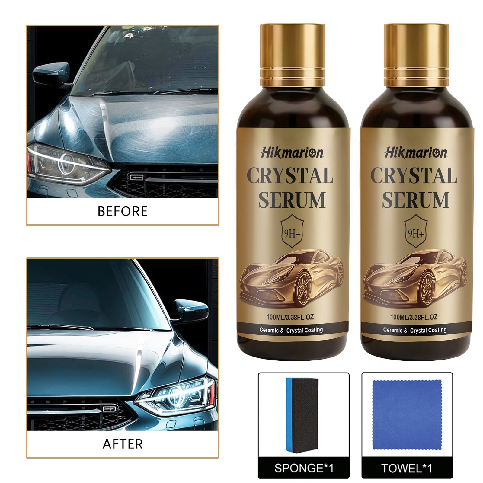 100ML PTZ Crystal Serum–Advanced Graphene Ceramic Coating For Cars New Arrivals