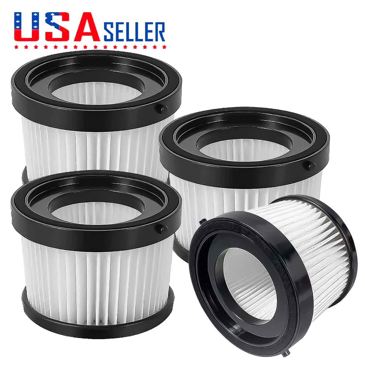4 Pcs DCV501HB Filter for DEWALT DCV501HB 20V Cordless Handheld Vacuum DCV5011H
