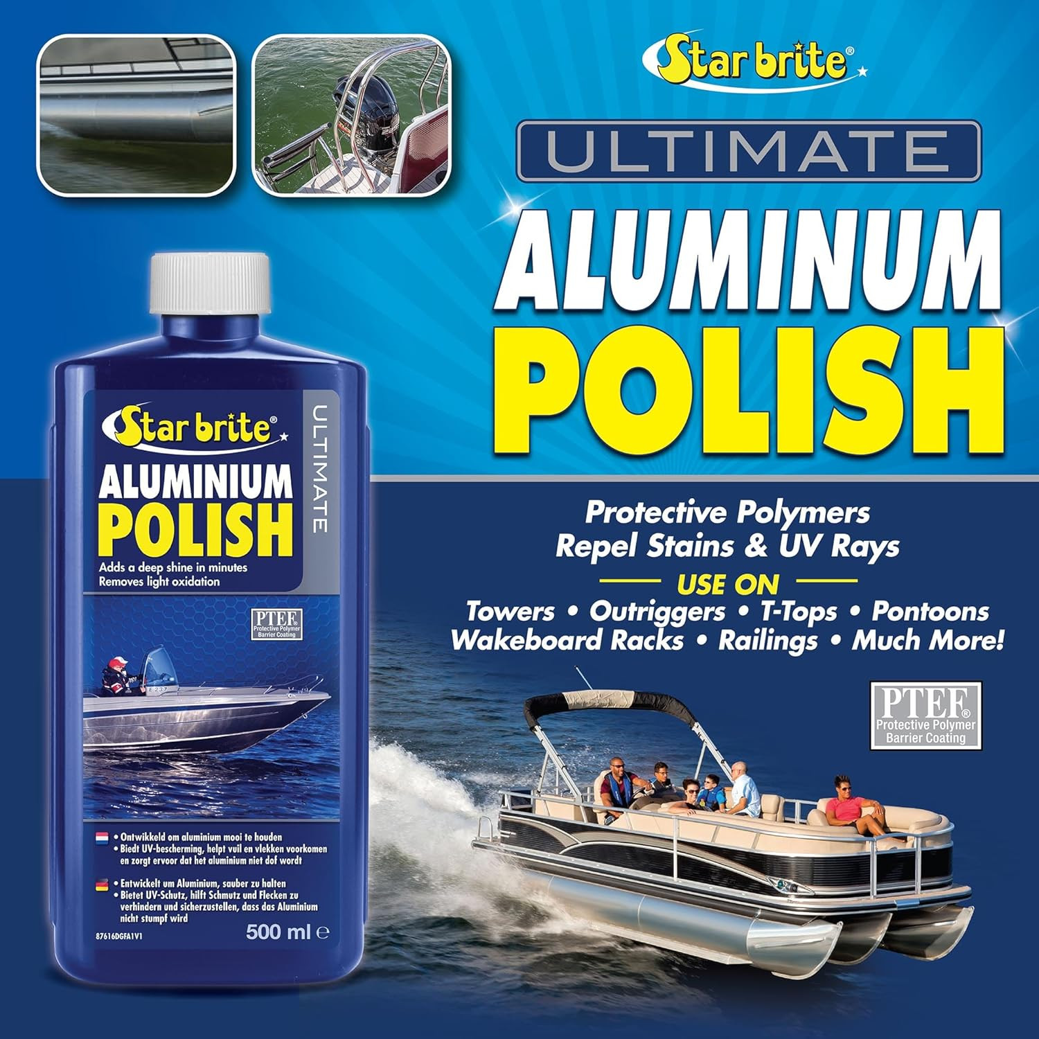 Ultimate Aluminum Polish – Adds a Deep Protective Shine, Removes Light Oxidation