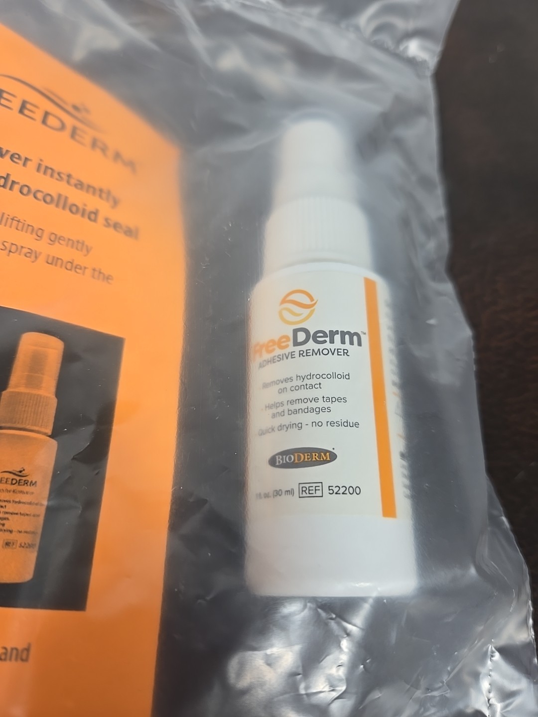 FreeDerm Adhesive Remover, 1.5 fl. oz. Pump Spray Bottle