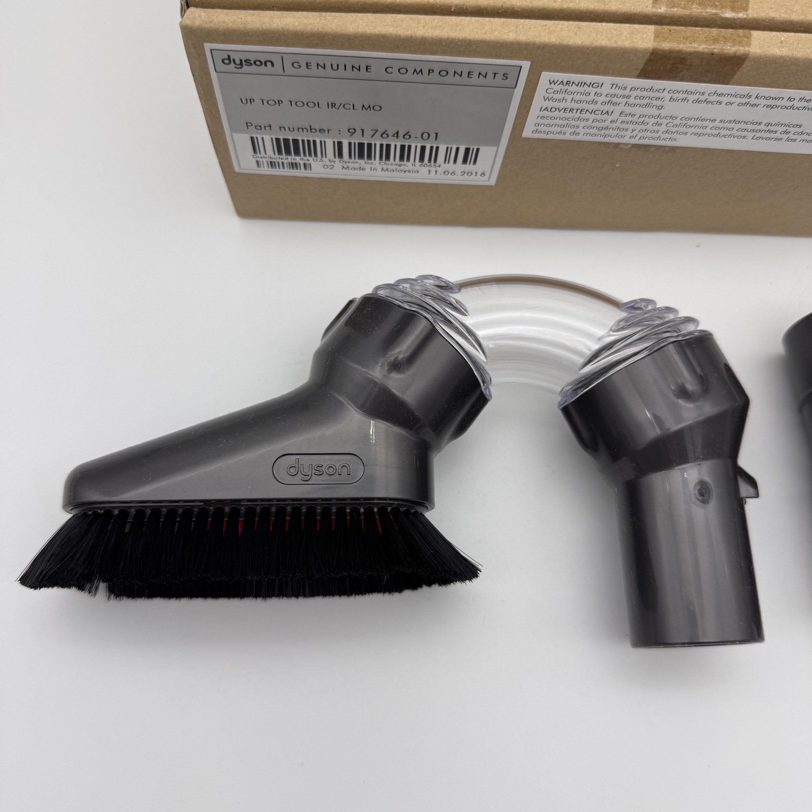 Dyson Up Top Tool Genuine Vacuum Attachment Kit New Brush Adapter Hose 917646-01