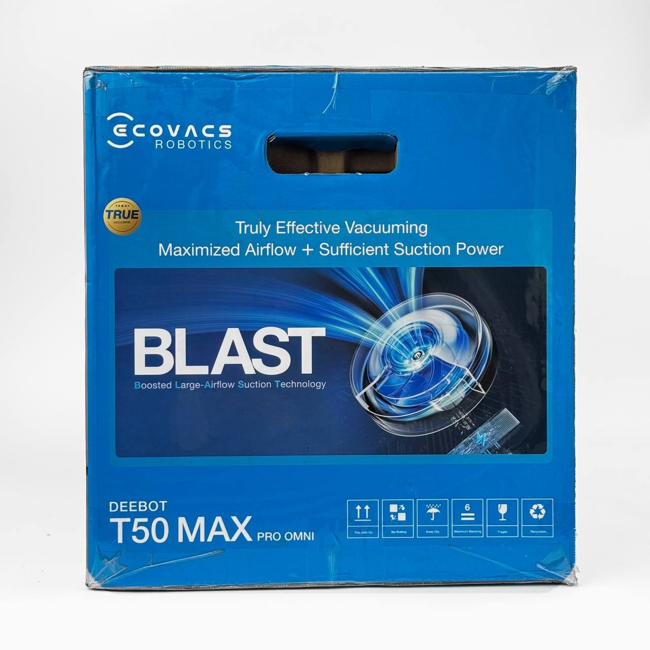 ECOVACS DEEBOT T50 MAX PRO Omni 18,500Pa Robot Vacuum and Mop – NEW!