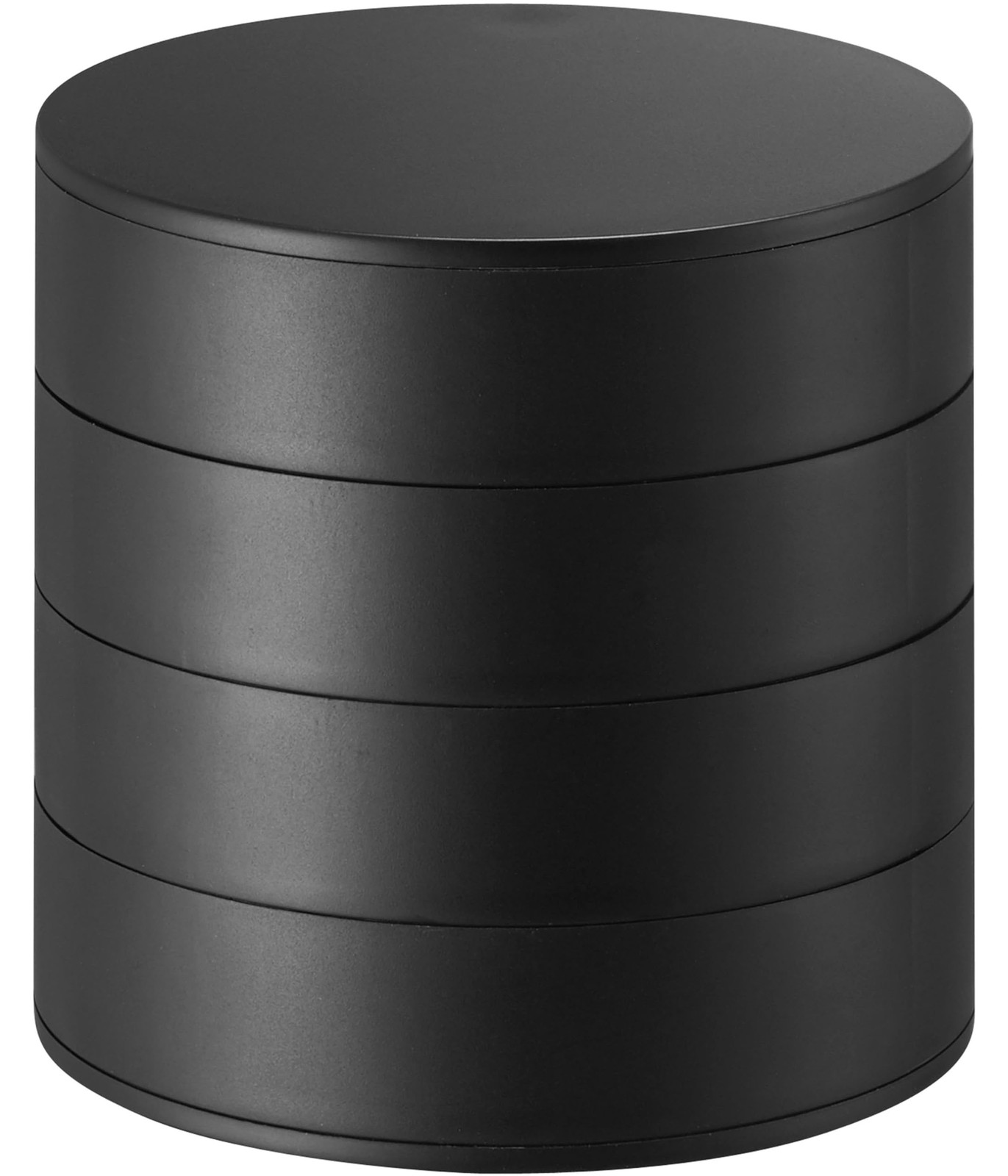 Yamazaki Accessory Tray, 4 Tiers, Black, W10 x D10 x H10cm, Tower