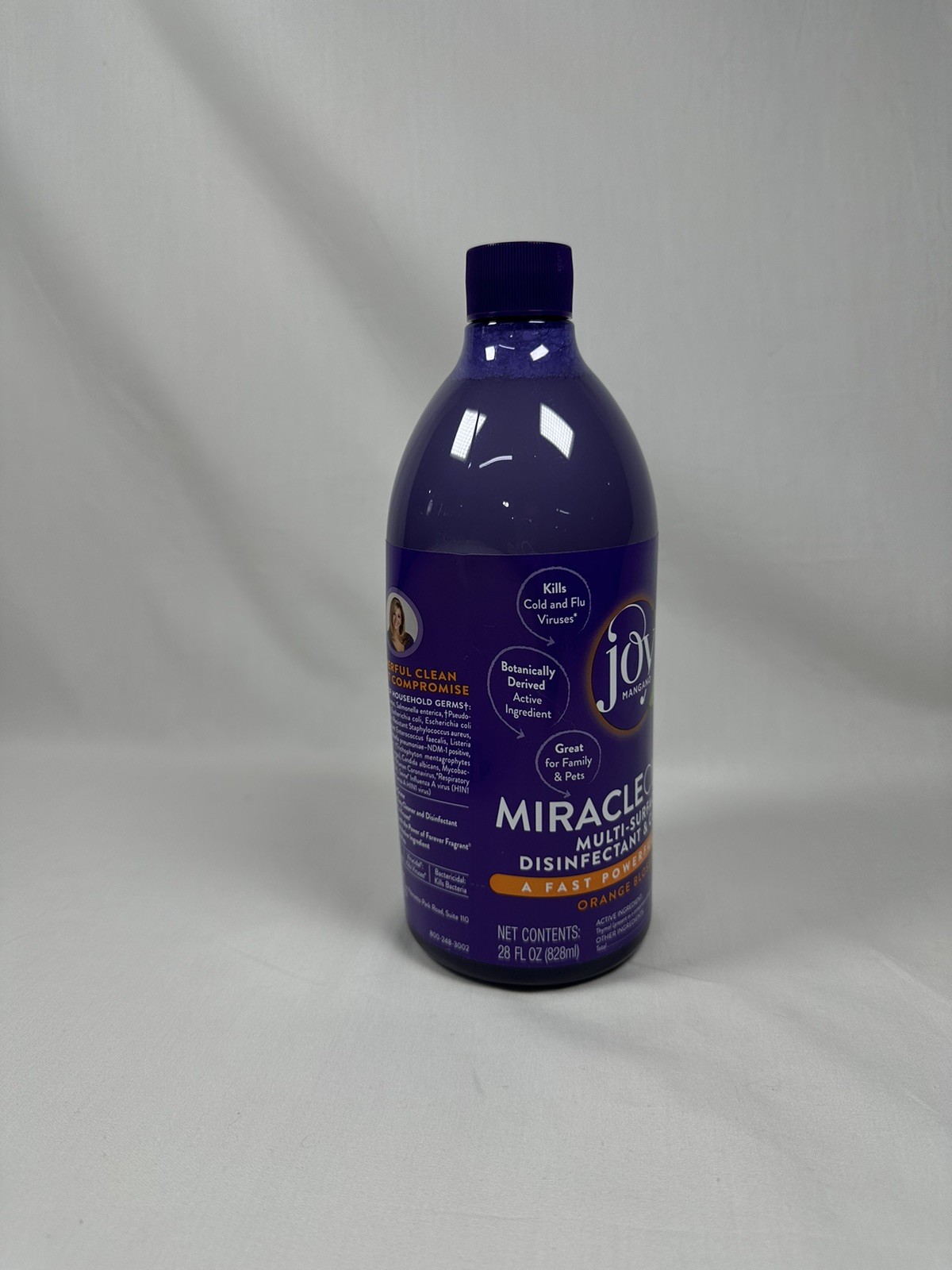 Joy Mangano Miracle Clean Orange Blossom 28 Fl oz – NEW/SEALED Bottle w/ Sprayer