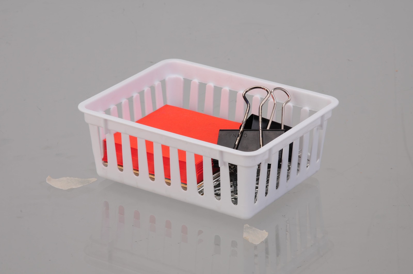 (6 Pack) Mainstays 3-Pack Square Mini Plastic Storage Tray Organizers, Stackable