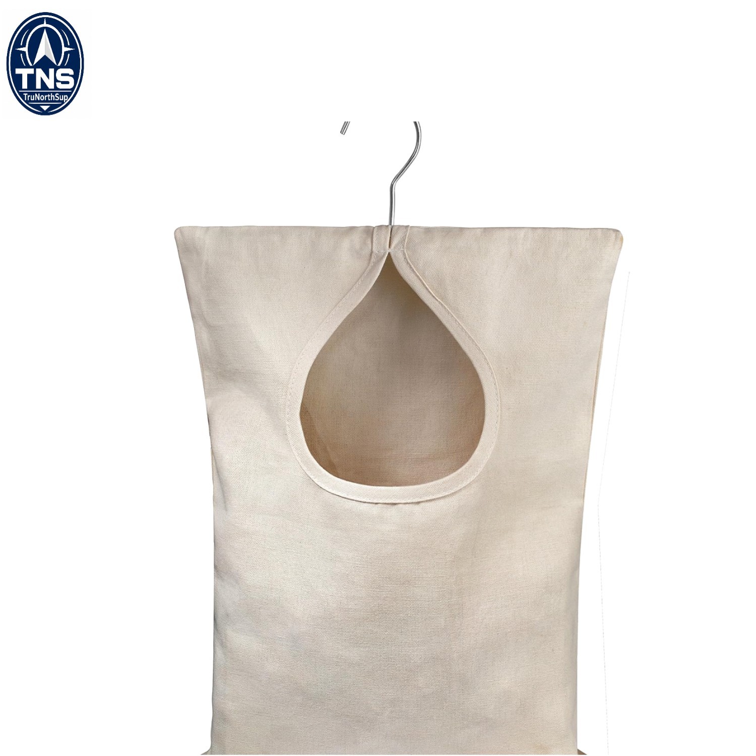 Clothespin Bag 11×15 inch Canvas Heavy Duty for 100 Pins Hanging Organizer