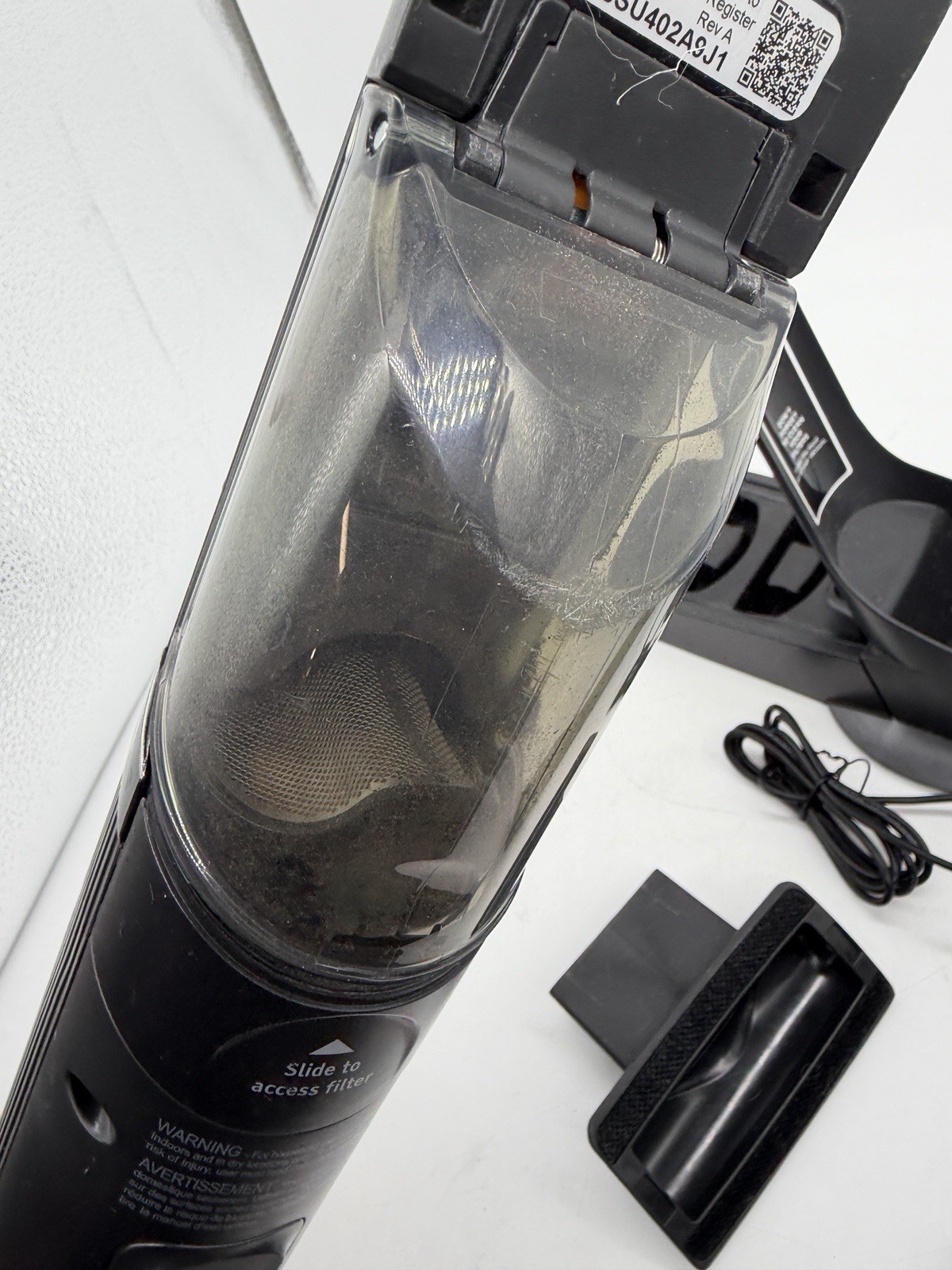 Shark WANDVAC Cordless Handheld Vacuum WV201 Wand Base All Accessories For Parts
