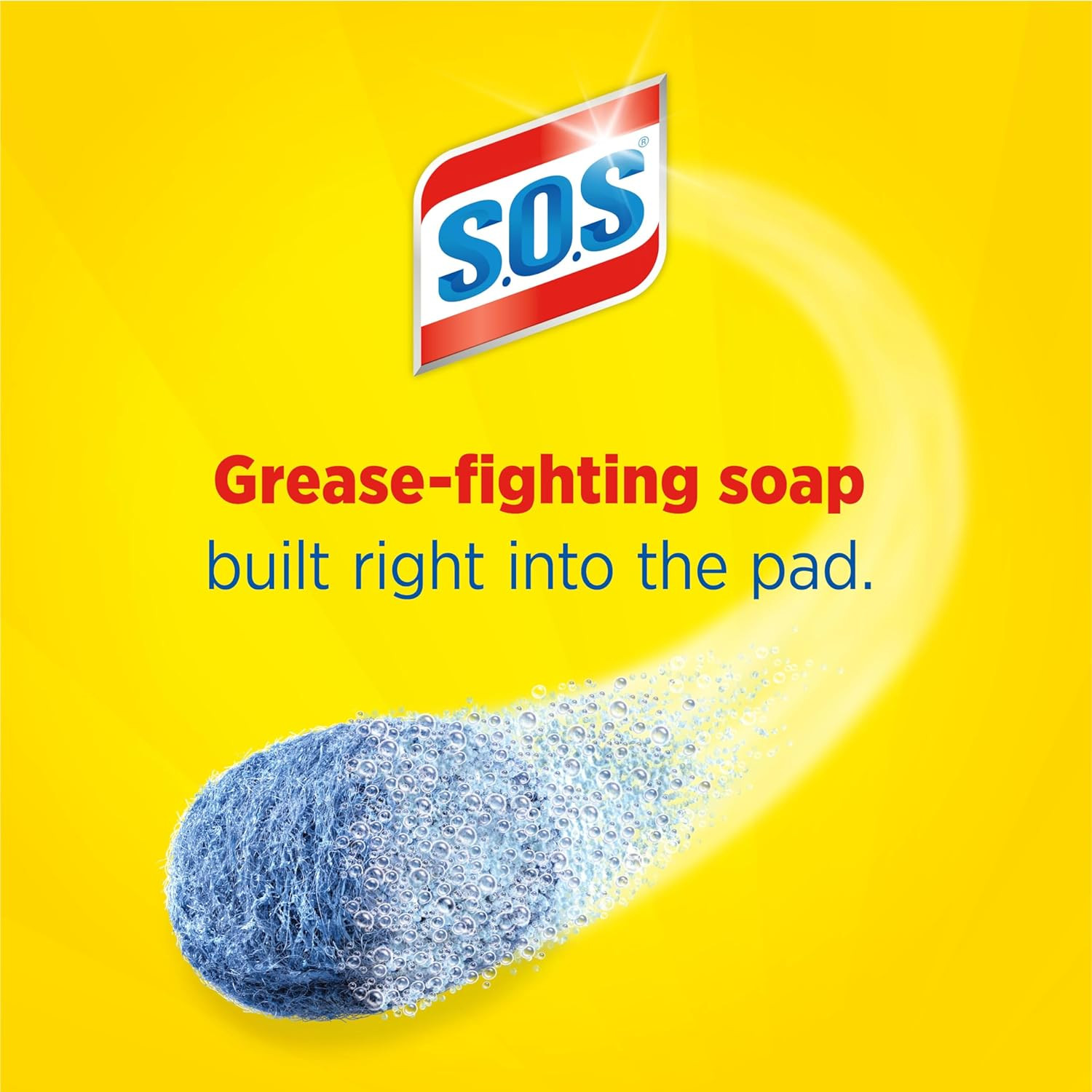 Steel Wool Soap Pads, Lemon Fresh, 10 Count