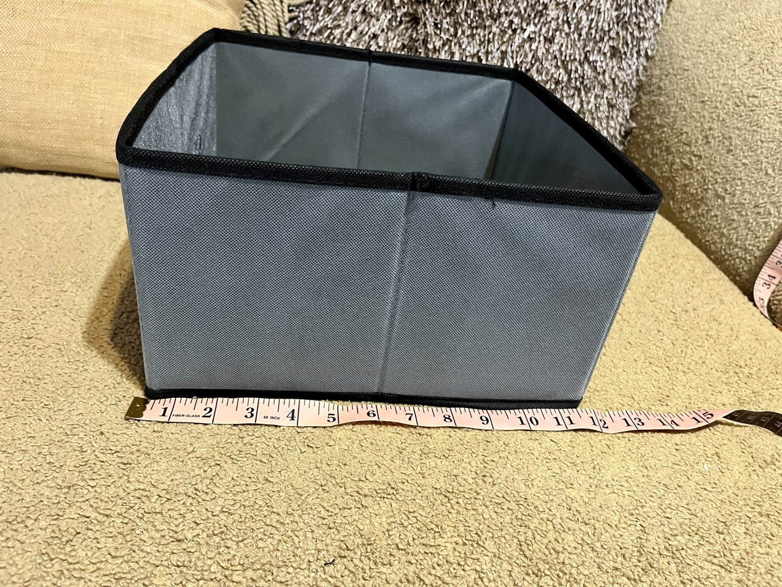 GRAY/BLACK STORAGE ORGANIZER CUBBY SET (VARIOUS SIZES) (GREAT FOR RESELLERS)