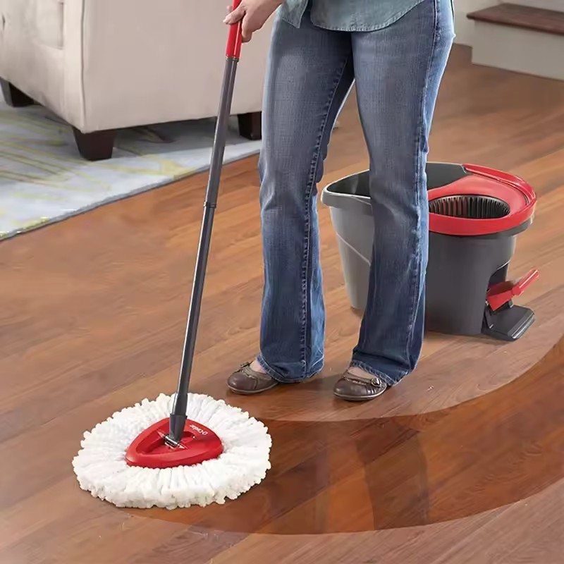 6P Replacement Microfiber Mop HEAD For O-Cedar Spin Mop Easy Clean Wring Refill