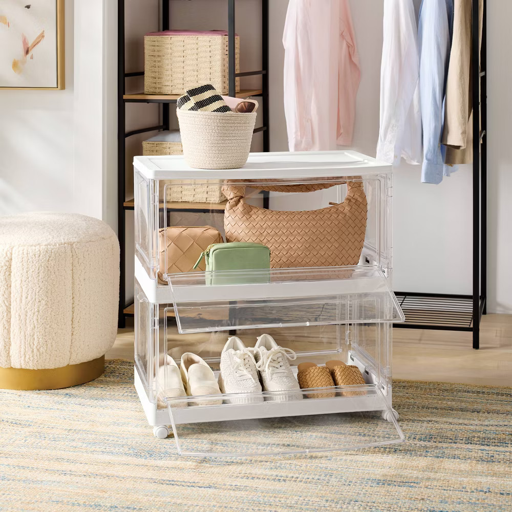 Rectangular Stackable Collapsible with Doors – Brightroom