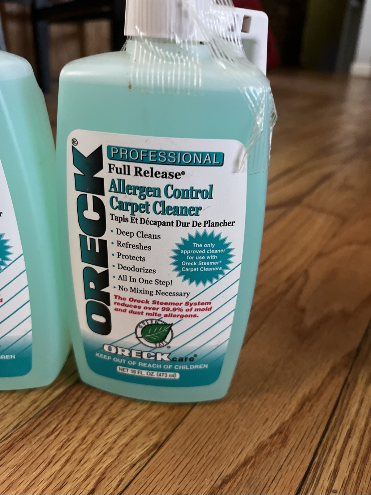 2 Oreck Professional Allergen Control Carpet Cleaner Steemer 16 Fl Oz