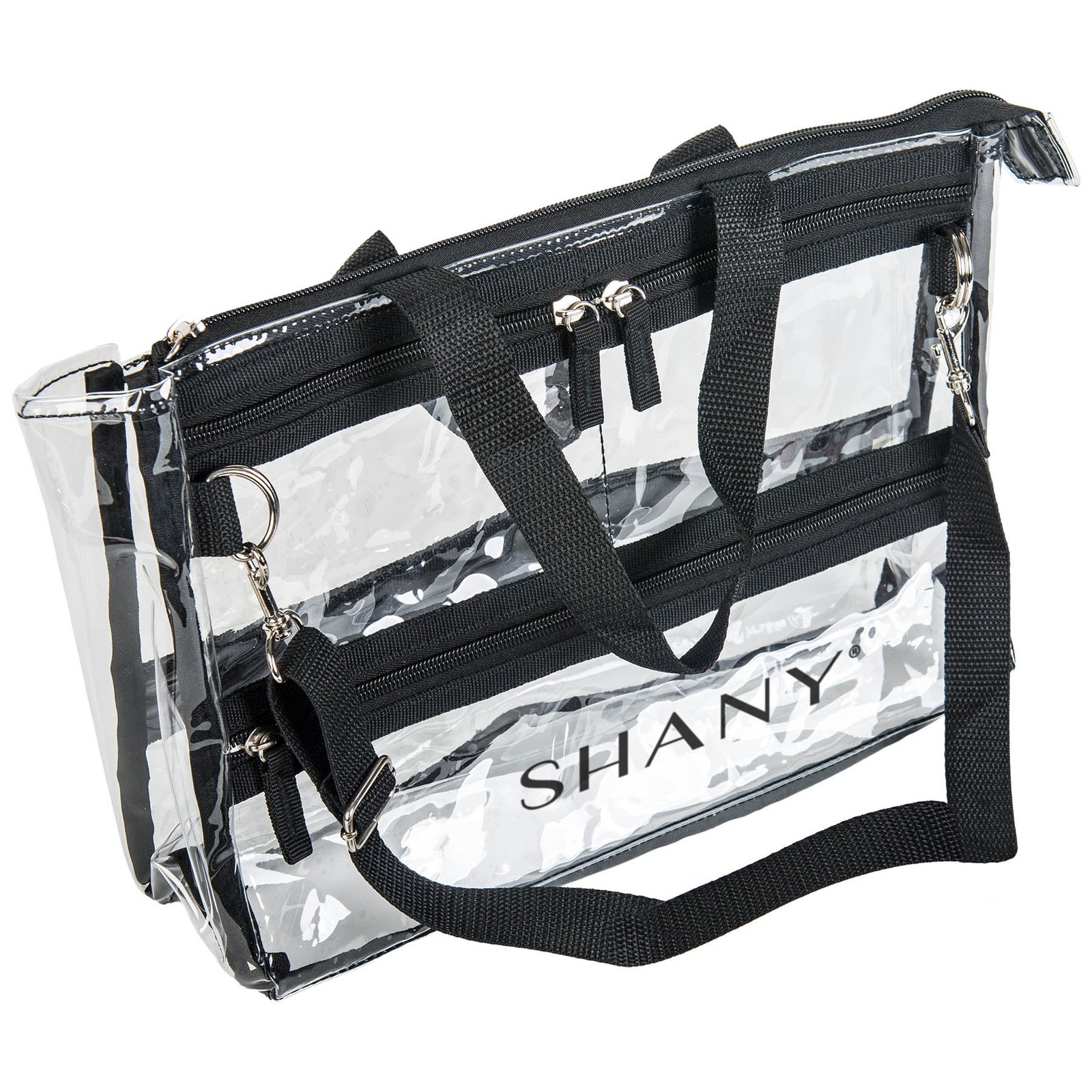 SHANY The Game Changer Travel Bag- 13.5×9.5×1.75 Inch (Pack of 1), BLACK