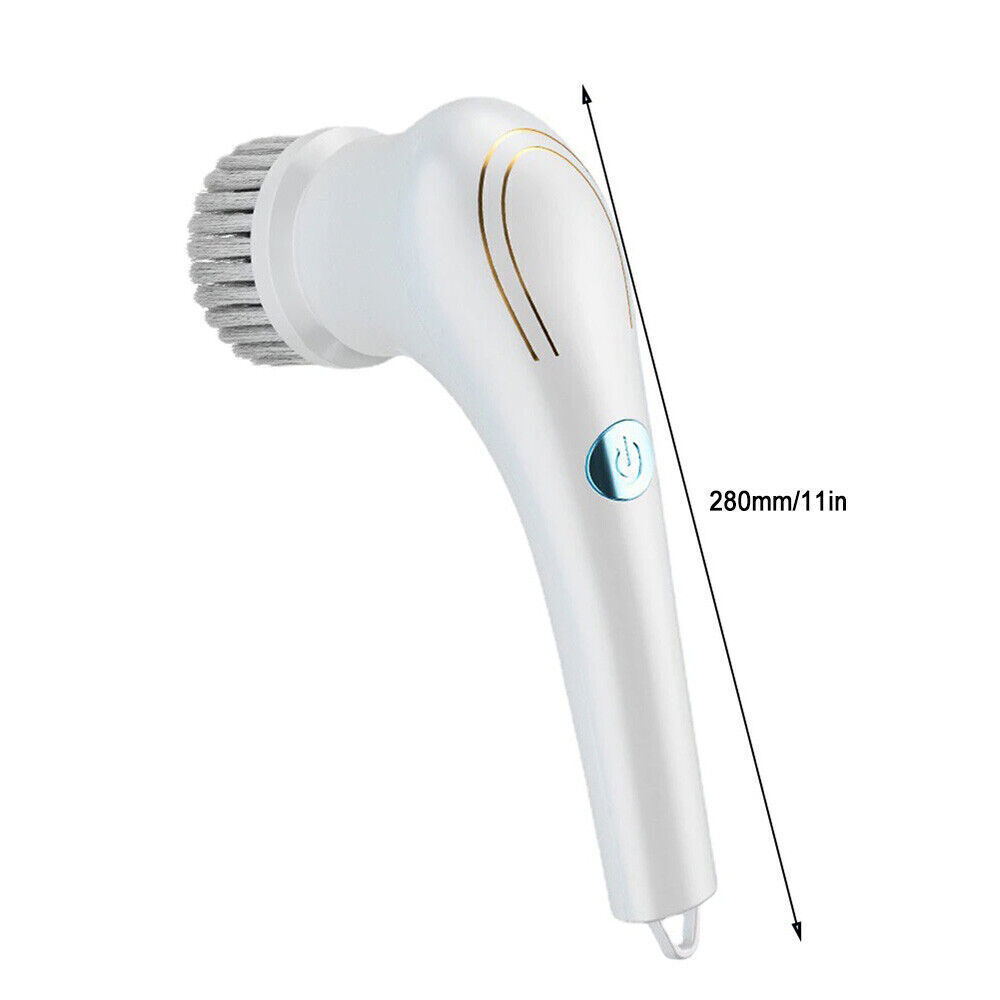 2 pack Electric Cordless Cleaning Brush Spin Scrubber Turbo Scrub Cleaner