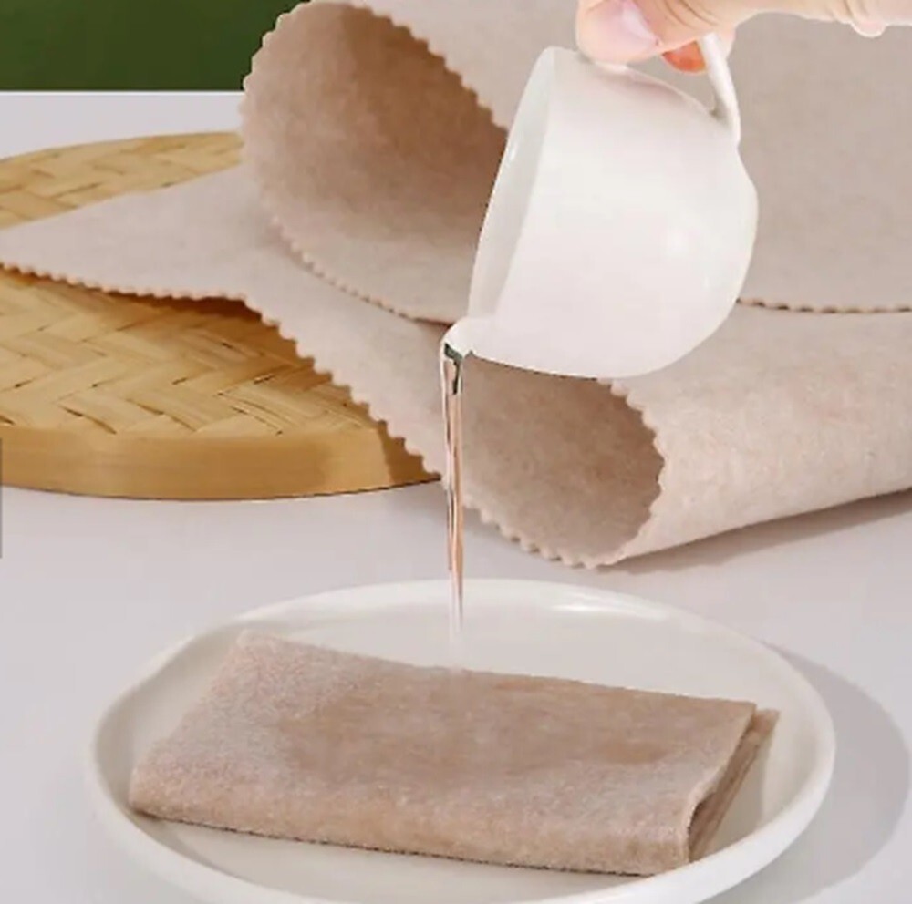 10-Pack Super Absorbent Luffa Dishcloths – Natural Plant Fiber Cleaning Towels