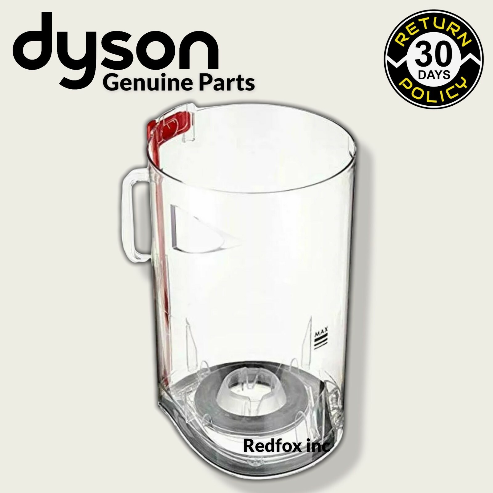 Dyson 920624-03 Clear Dust Bin UP13 DC41 DC65 DC66 Vacuum Assembly – GENUINE
