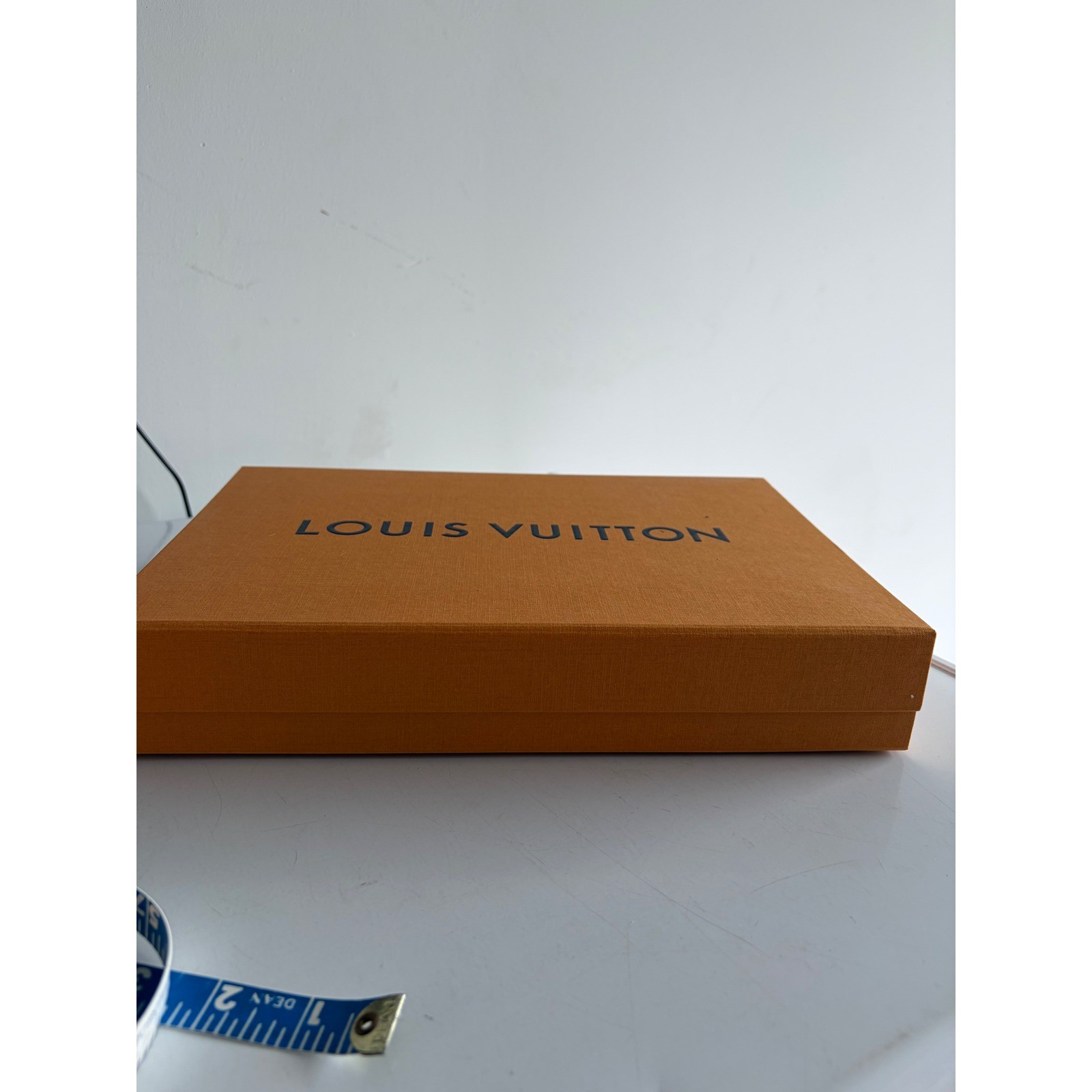 Louis Vuitton Magnetic Storage Box Orange Designer Packaging 12x8x2.25