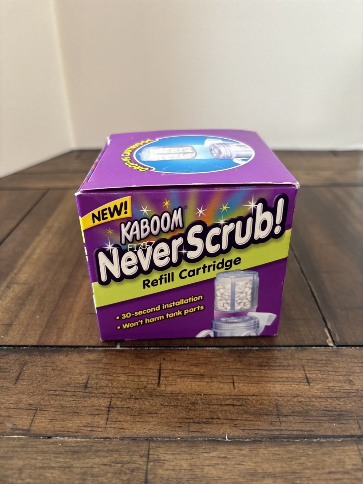 NOS Kaboom Never Scrub Refill Drop In Cartridge 1.65 oz Discontinued G