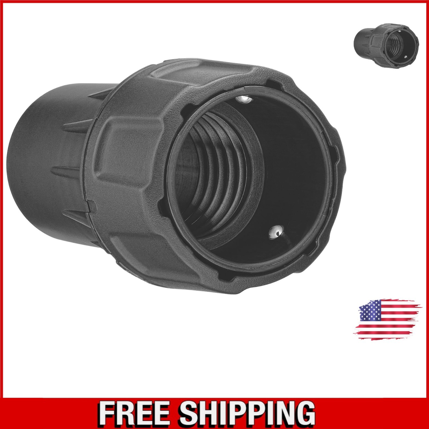 Secure Locking Multi-Function Dust Extraction Connector – Easy to Fit 1-1/4 In.