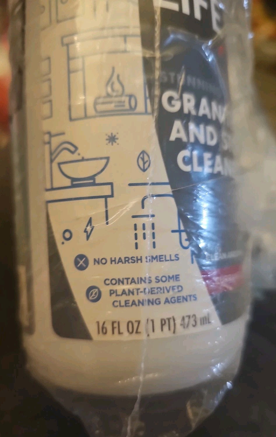 BETTER LIFE Granite Cleaner and Polish Stone Countertop Cleaner for Marble, …