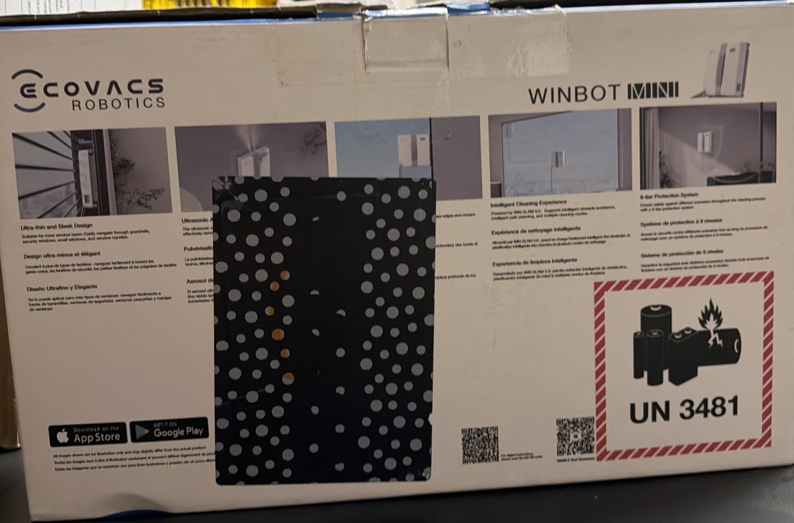 Ecovacs Winbot Mini Robotic Window Cleaner