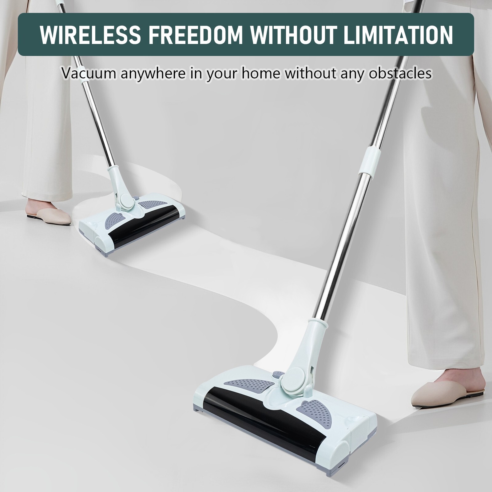 Electrostatic Lightweight Carpet Sweeper Floor Sweeper Electric Vacuum Sweeper