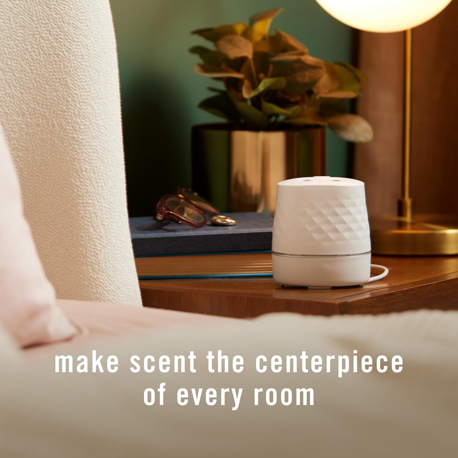 Plug Scent Booster Continuous Scent Device Oil Diffuser, Compatible with Air Fr