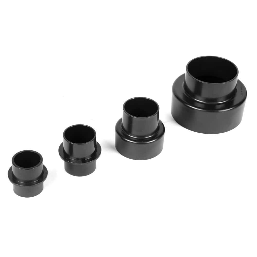 WEN DCA014 5-Step Modular Dust Hose Reducer and Adapter Set