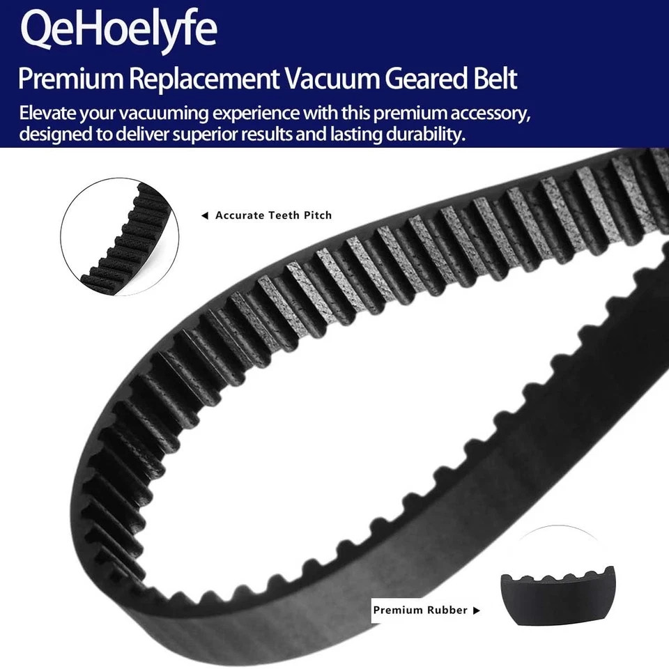 2 Pack 153-3GT-7 Replacement Belts for Shark HZ2002 HZ2000 LA502 LA500 LA455 …