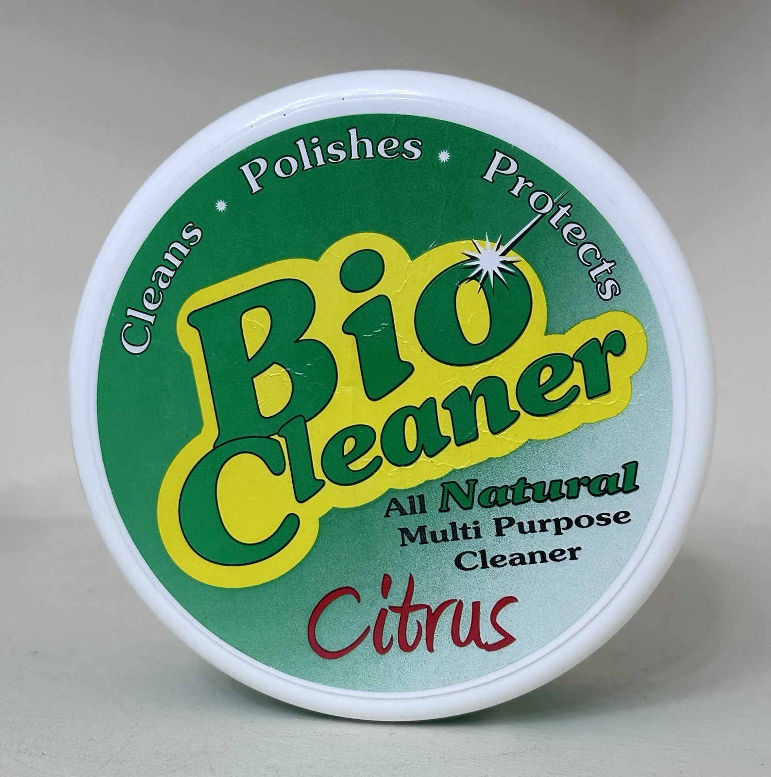 Bio Cleaner All Natural Multi-Purpose CITRUS Cleaner 10.5 Oz W/Sponge – New