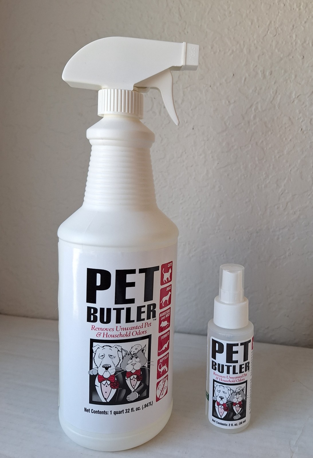Pet Butler Odor Eliminator removes Pet odor & All other odor Yes it really works